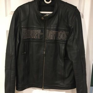 Men’s leather jacket